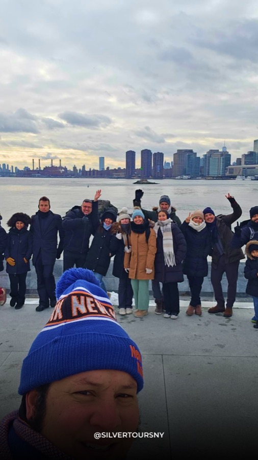 Clientes de Silver Tours NY en uno de nuestros tours