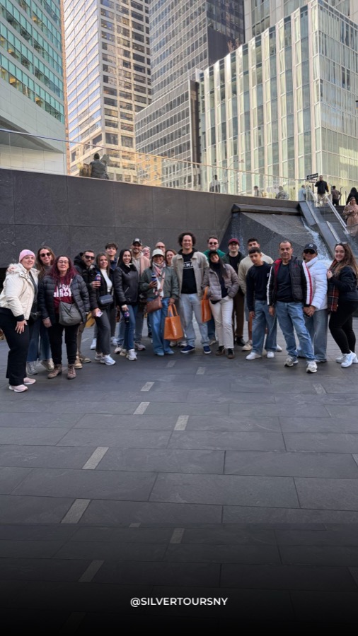 Clientes de Silver Tours NY en uno de nuestros tours