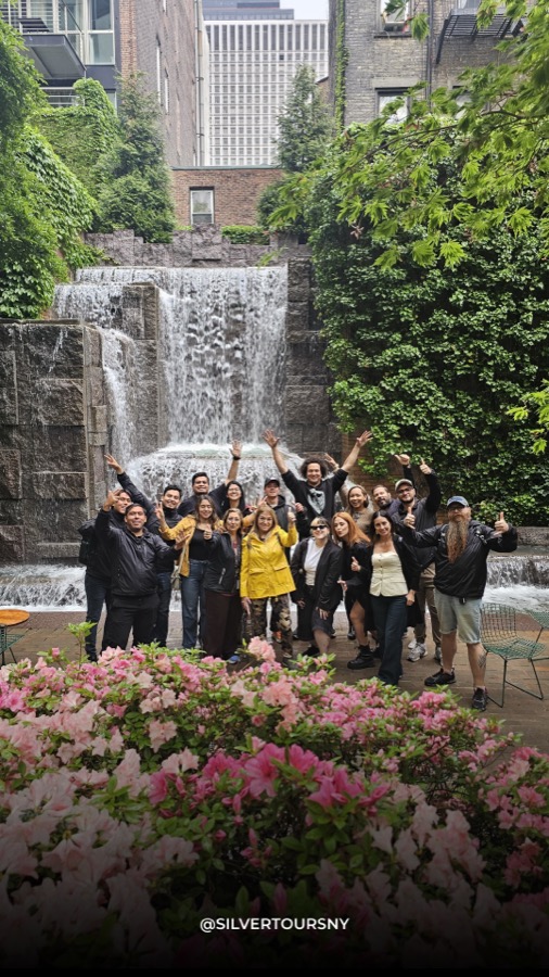 Clientes de Silver Tours NY en uno de nuestros tours
