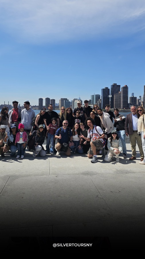 Clientes de Silver Tours NY en uno de nuestros tours