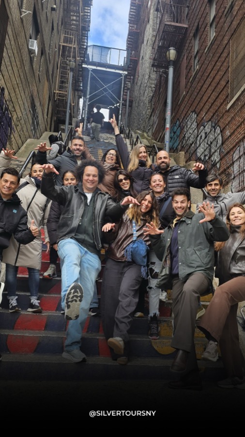 Clientes de Silver Tours NY en uno de nuestros tours